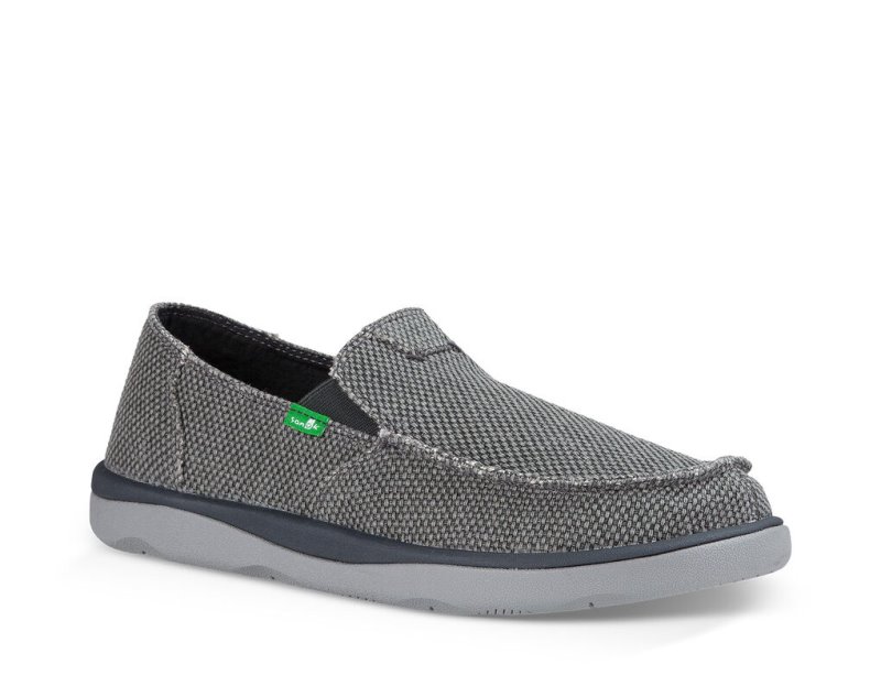 Sanuk Mens Vagabond Tripper Deep Grey Shoes | KELGVC152